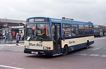 K1BLU Blue Bus,Bolton