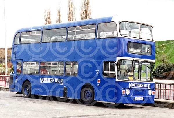 AVK138V Northern Blue,Burnley Stagecoach Busways Tyne & Wear PTE
